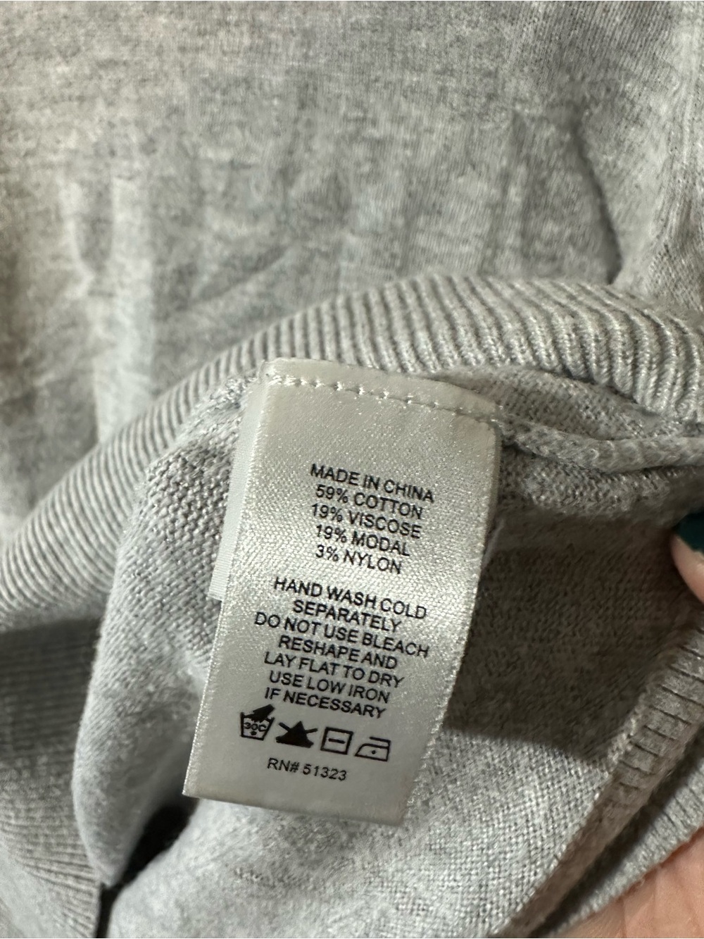 1.STATE Gray Turtleneck Cutout Lightweight Knit Sweater - Picture 5 of 6